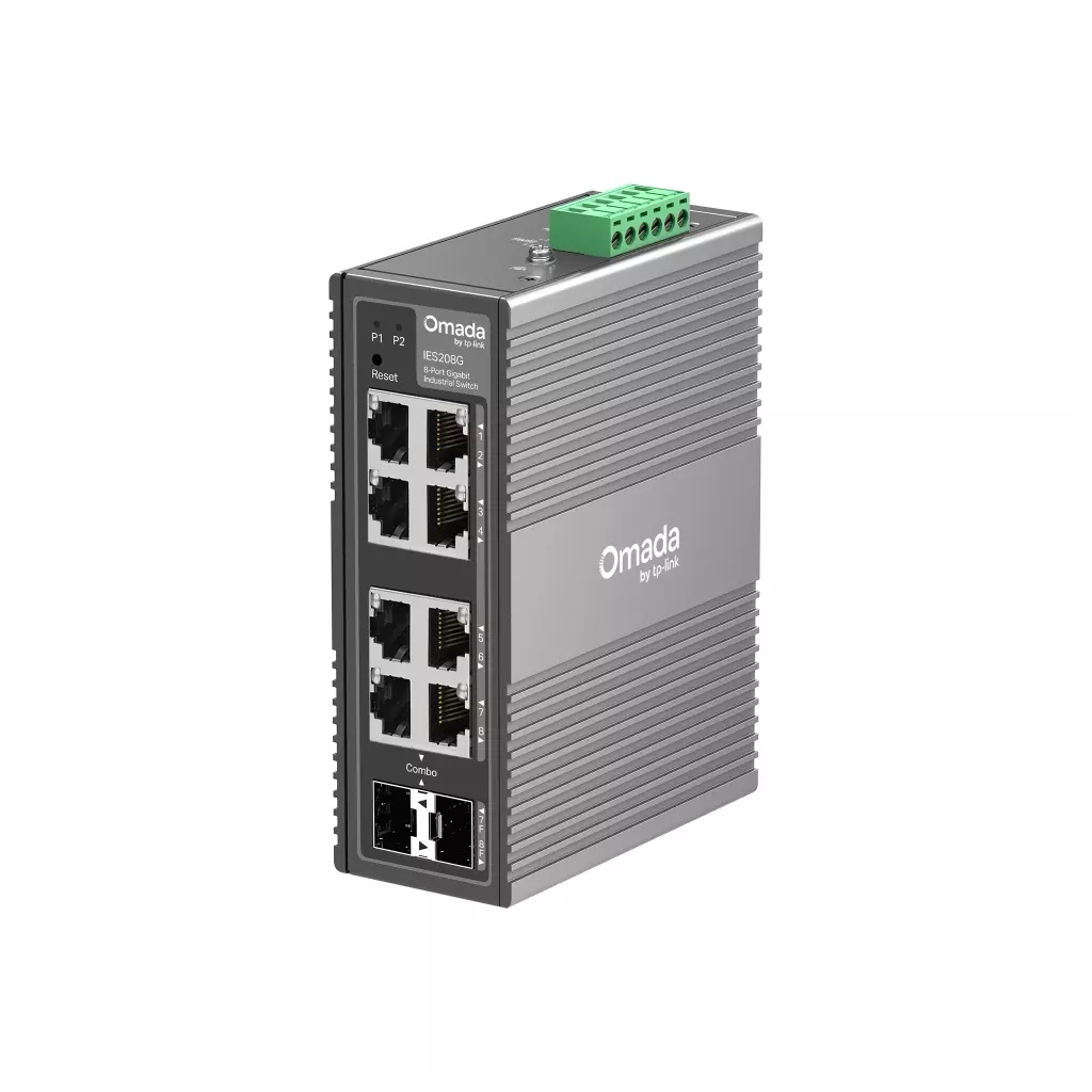 Obrázek produktu IES208G Omada Industr Easy Manag.sw.