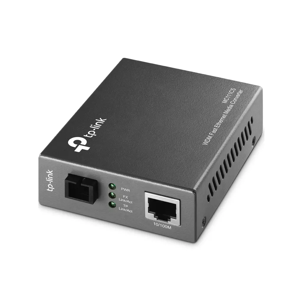 Obrázek produktu TP-Link MC111CS FE WDM SM 20km SC 1550nmTX/1310nmRX Media Conv.