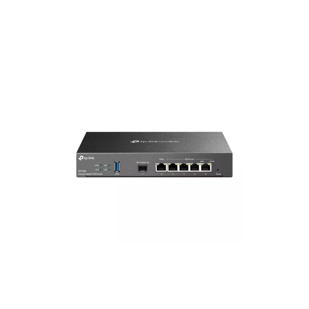 Obrázek produktu TP-Link ER7206 ver.2 Gb MultiWAN VPN router Omada SDN