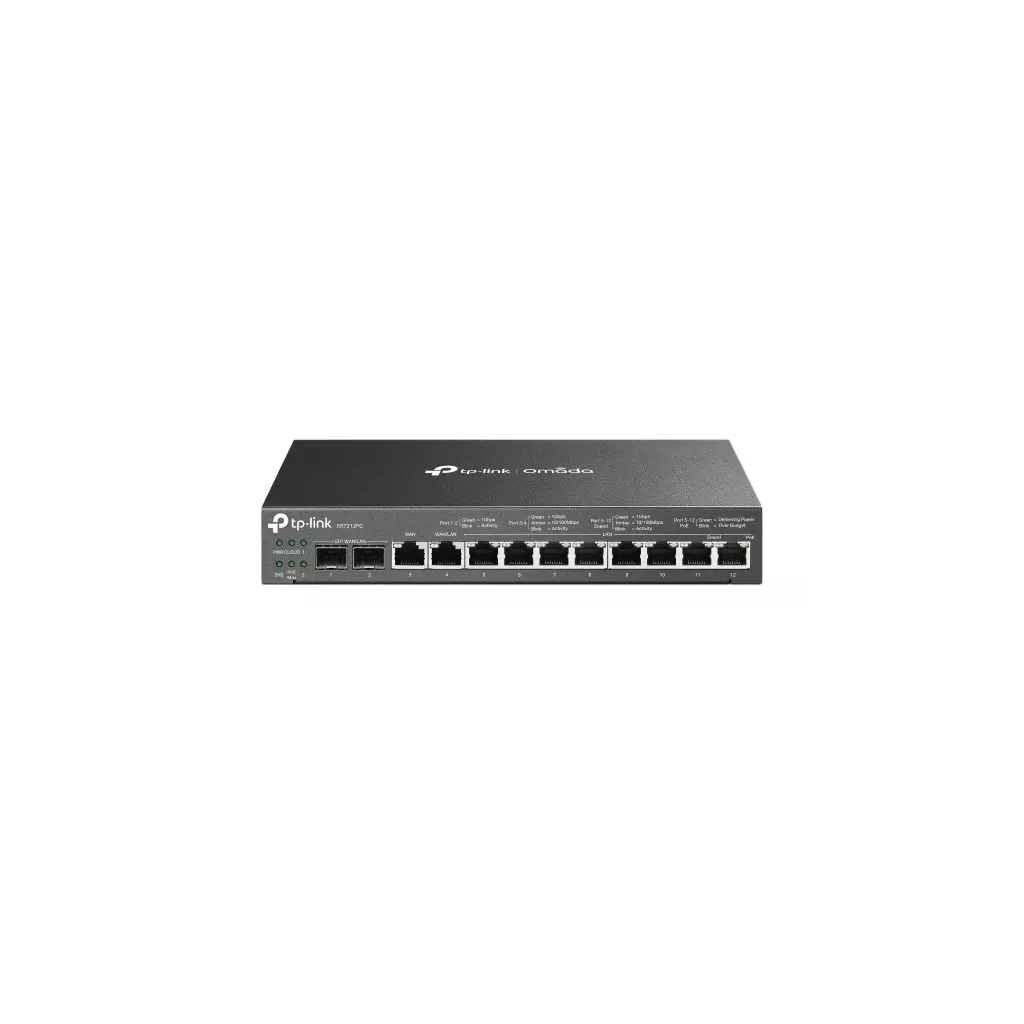 Obrázek produktu TP-Link ER7212PC Gb VPN router POE+ controller Omada SDN