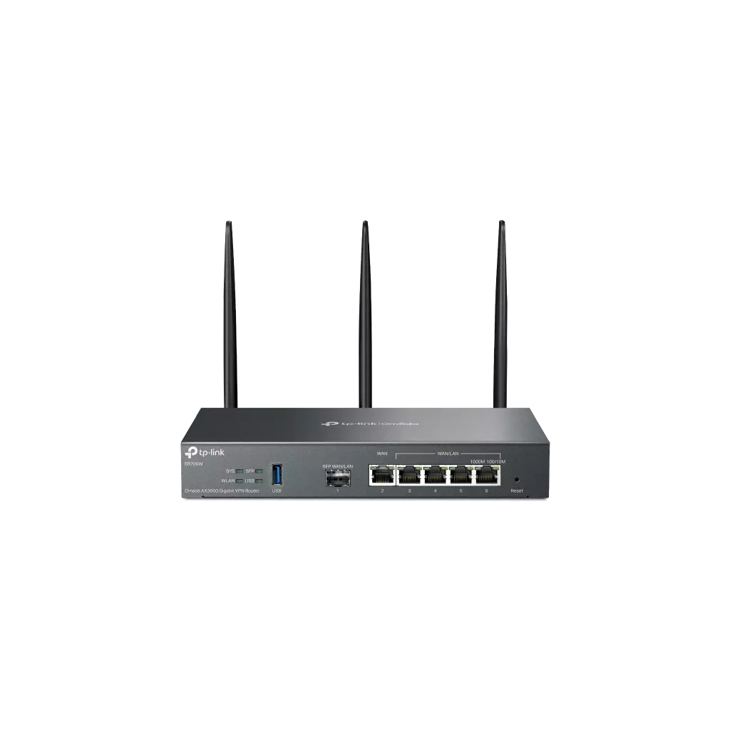 Obrázek produktu TP-Link ER706W AX3000 WiFi Gb VPN router Omada SDN