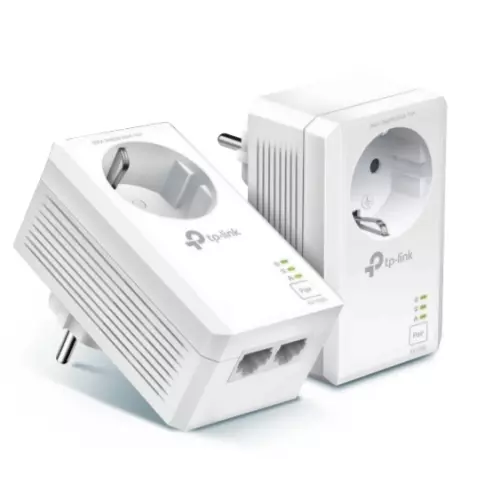 obrázek produktu TP-Link TL-PA7027P KIT AV1000 Gb průchozí powerline Kit (2ks)