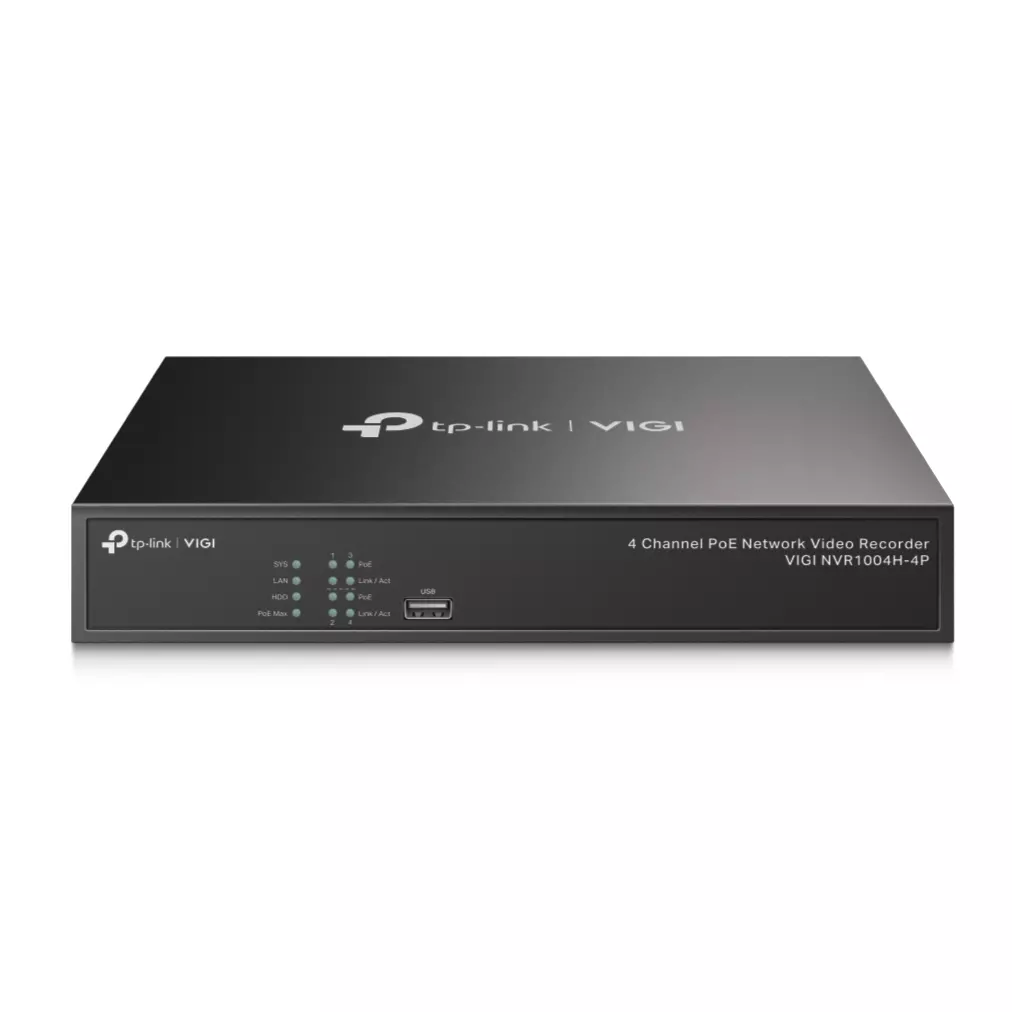 Obrázek produktu VIGI NVR1004H-4P 4 Channel POE Network Video Recorder