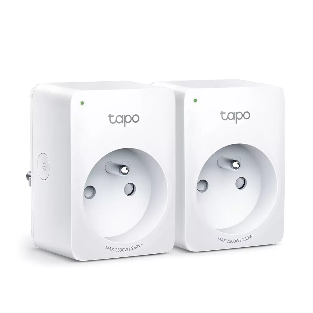 Obrázek produktu TP-link Tapo P100(2-pack) WiFi chytrá zásuvka, 10A