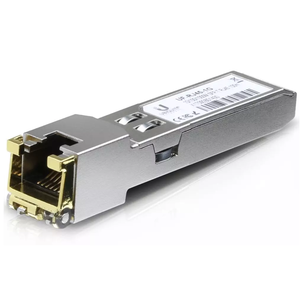 Obrázek produktu Ubiquiti UACC-CM-RJ45-1G, 1G SFP na 1G RJ45, Metalický Modul