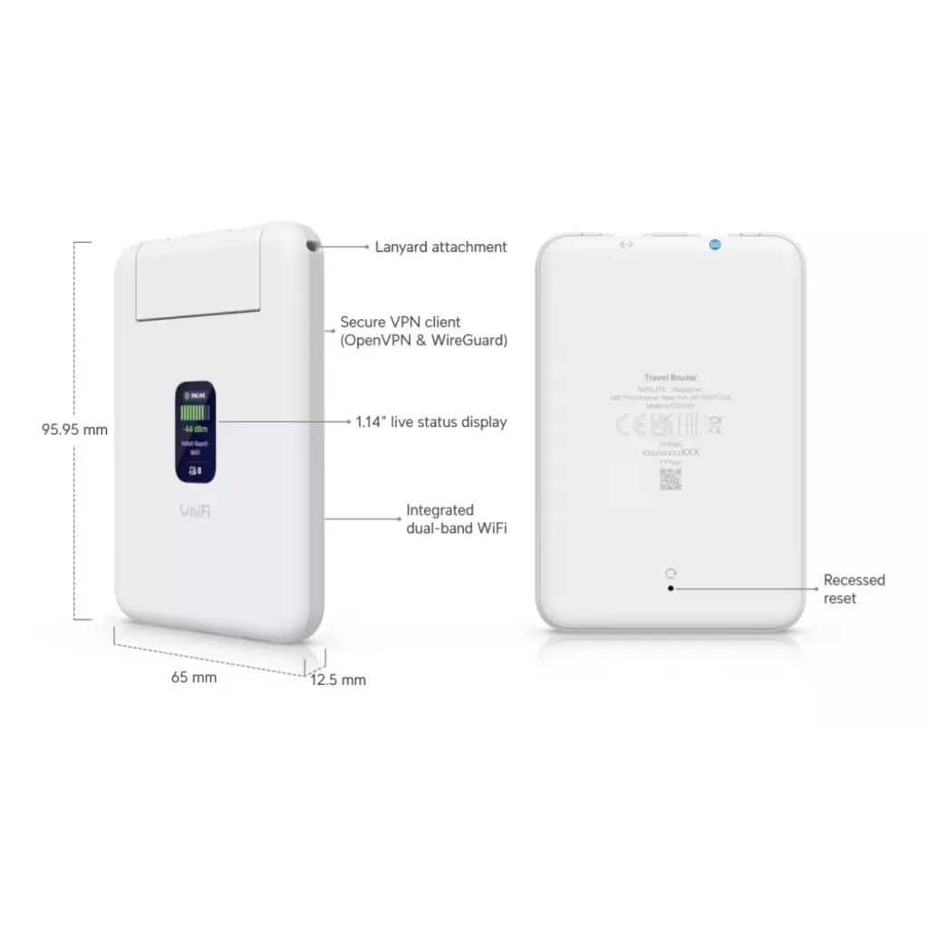 Obrázek produktu Ubiquiti UTR, UniFi Travel Router