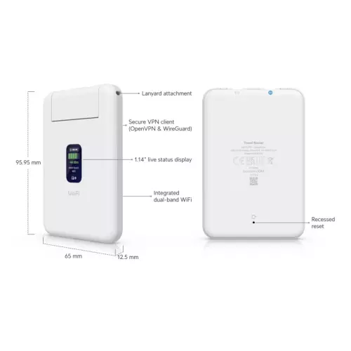 obrázek produktu Ubiquiti UTR, UniFi Travel Router