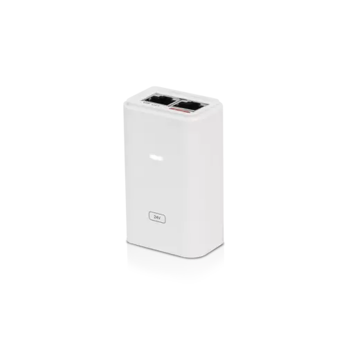 obrázek produktu Ubiquiti POE-24-7W-WH GB PoE Injektor, 24V/0.3A (7W)