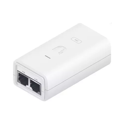 obrázek produktu Ubiquiti POE-24-24W-G-WH, Gigabitový PoE injektor, 24V/1A 24W