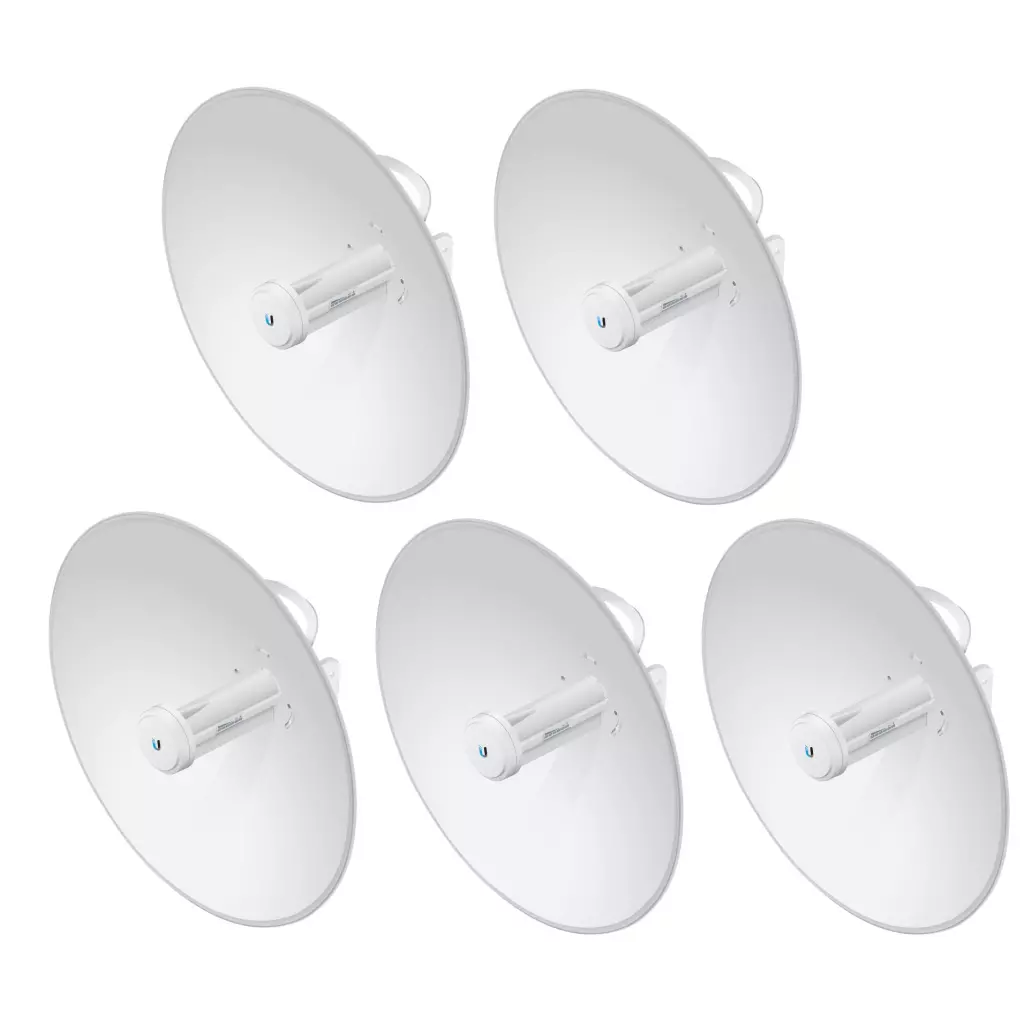 Obrázek produktu Ubiquiti PowerBeam 5AC-Gen2,venkovní, 5GHz AC, 2x25dBi, 5-pack