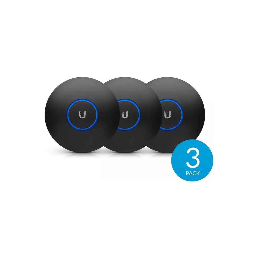 Obrázek produktu Ubiquiti kryt pro UAP-nanoHD, U6 Lite a U6+, černý motiv, 3 kusy