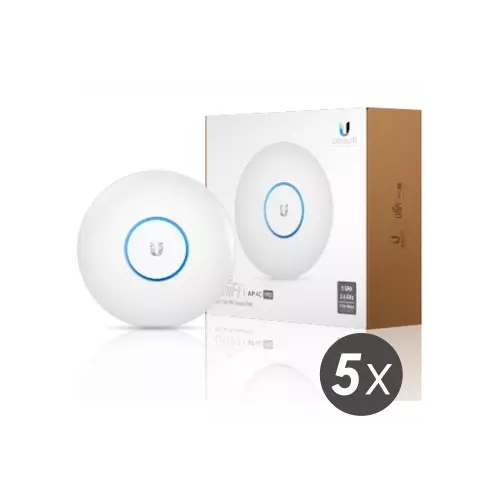 obrázek produktu Ubiquiti UniFi AP AC PRO 2,4GHz/5GHz 5pck, PoE není součástí balení