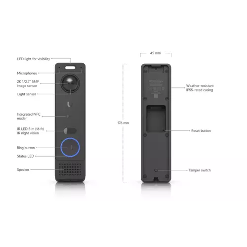 obrázek produktu Ubiquiti UVC-G6-Entry, UniFi Protect/Access G6 Entry