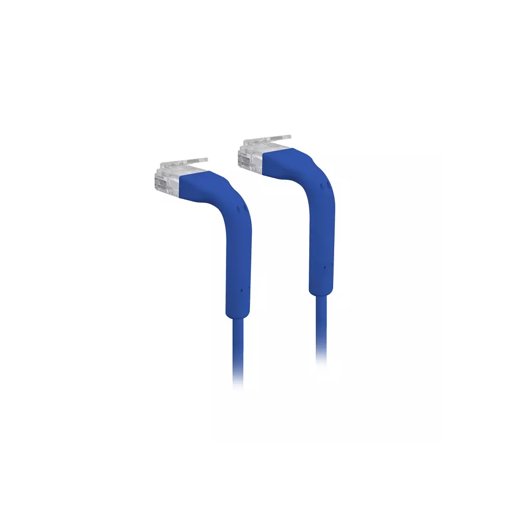 Obrázek produktu Ubiquiti U-Cable-PATCH-RJ45-BL,Eth Patch Kabel,0,1m (0,22m s konektory), Cat6, modrý