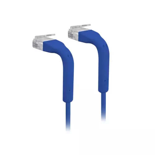 obrázek produktu Ubiquiti U-Cable-PATCH-RJ45-BL,Eth Patch Kabel,0,1m (0,22m s konektory), Cat6, modrý
