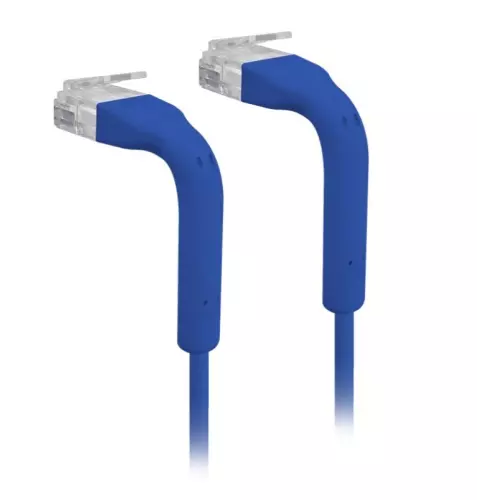 obrázek produktu Ubiquiti U-Cable-PATCH-0.3M-RJ45-BL, UniFi Ethernet Patch Kabel, 0,3m, Cat6, modrý