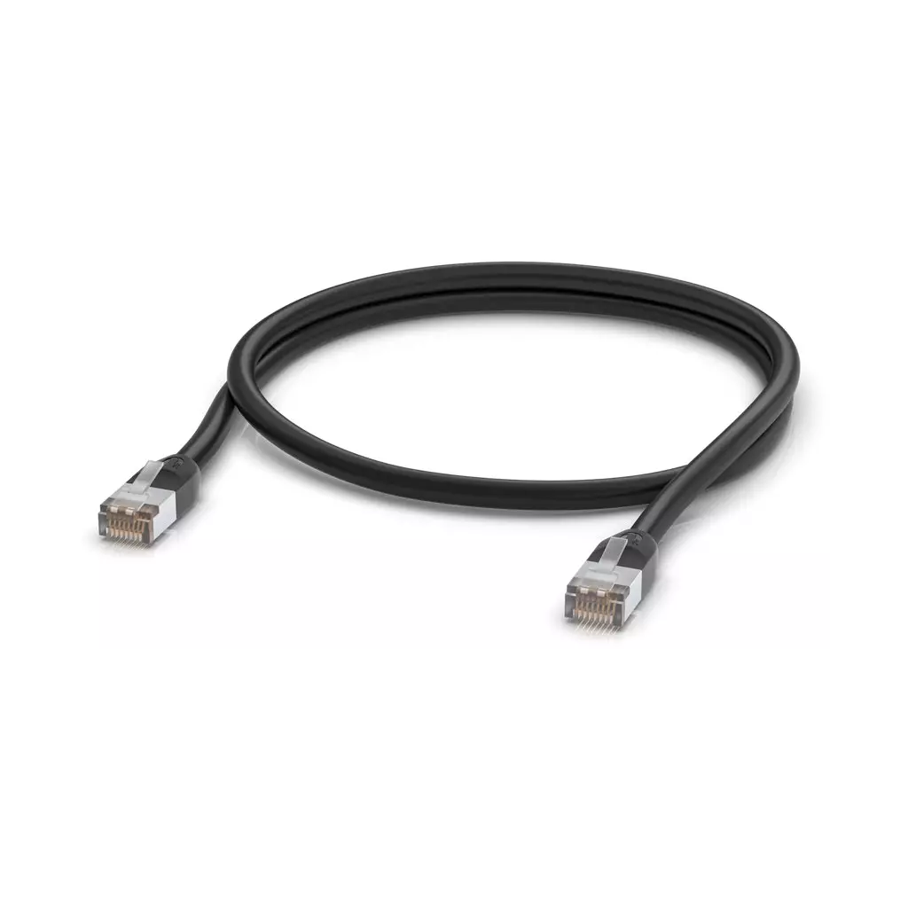 Obrázek produktu Ubiquiti UACC-Cable-Patch-Outdoor-1M-BK, Venkovní UniFi patch kabel, 1m, Cat5e, černý