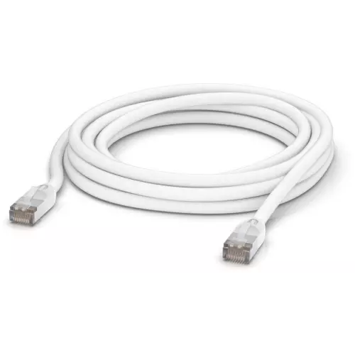 obrázek produktu Ubiquiti UACC-Cable-Patch-Outdoor-5M-W, Venkovní UniFi patch kabel, 5m, Cat5e, bílý
