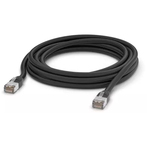 obrázek produktu Ubiquiti UACC-Cable-Patch-Outdoor-8M-BK, Venkovní UniFi patch kabel, 8m, Cat5e, černý