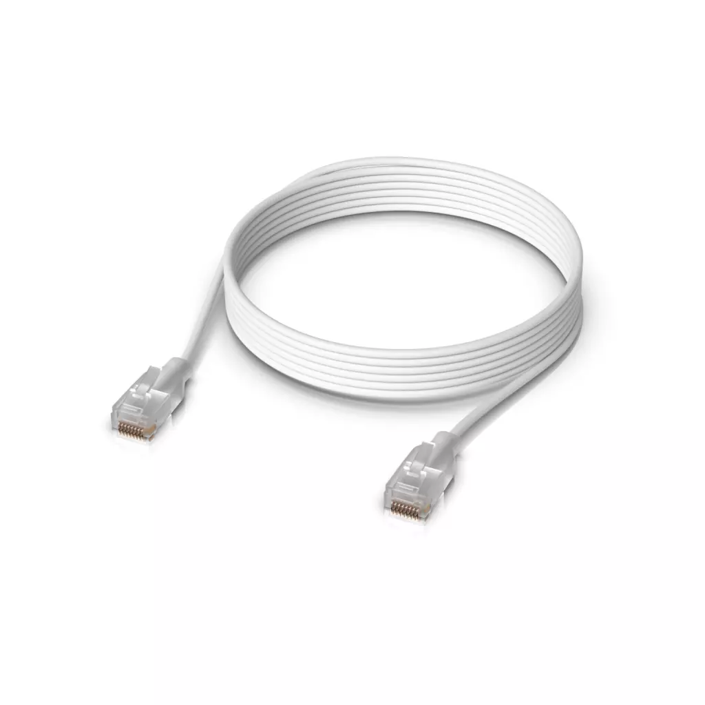 Obrázek produktu Ubiquiti UACC-Cable-Patch-EL-3M-W - UniFi Etherlighting Patch kabel 3m