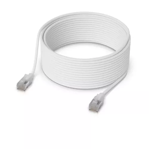 obrázek produktu Ubiquiti UACC-Cable-Patch-EL-C6A-15M-W - UniFi Premium Patch Cable 15m