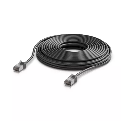 obrázek produktu Ubiquiti UACC-Cable-Patch-Outdoor-C6A-12M-BK, UniFi Premium Patch Cable Outdoor, 12m, černá