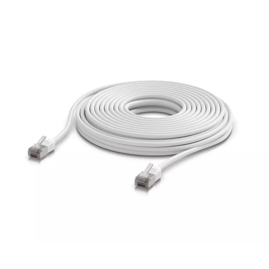Obrázek produktu Ubiquiti UACC-Cable-Patch-Outdoor-C6A-12M-W, UniFi Premium Patch Cable Outdoor, 12m, bílá