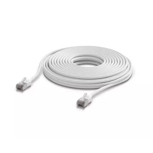 obrázek produktu Ubiquiti UACC-Cable-Patch-Outdoor-C6A-12M-W, UniFi Premium Patch Cable Outdoor, 12m, bílá