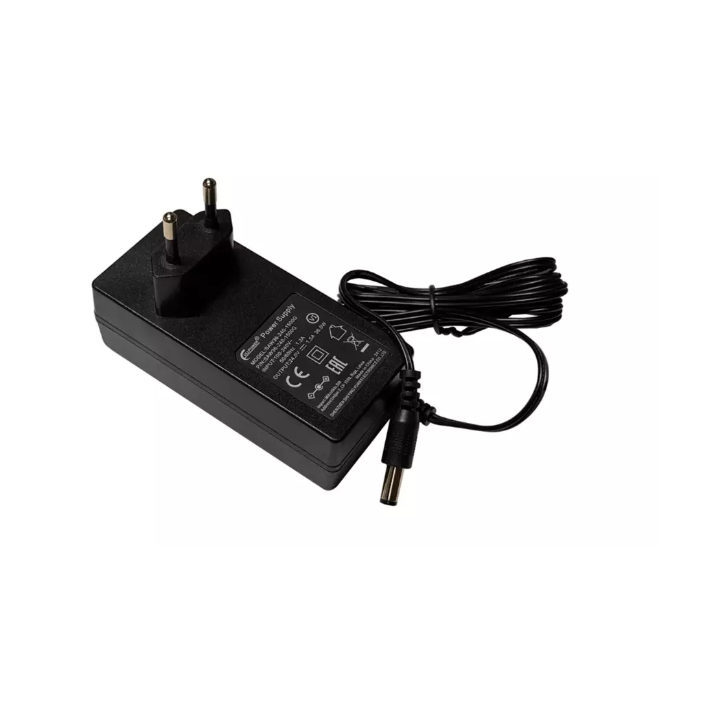 Obrázek produktu Mikrotik SAW36-240-1500,  24V 1.5A 36W power supply, straight DC plug