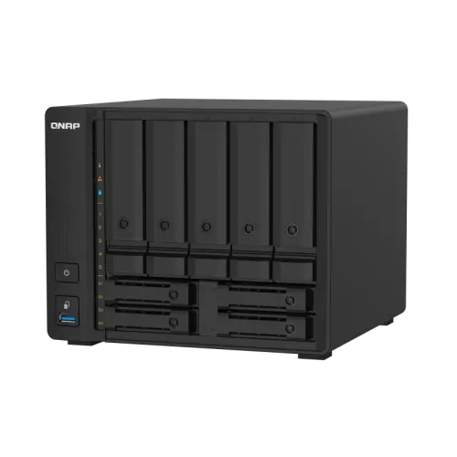 obrázek produktu QNAP TS-932PX-4G (1,7GHz / 4GB RAM / 5x 3,5" + 4x 2,5" SATA / 2x 2,5GbE / 2x 10G SFP+ / 3x USB 3.2)