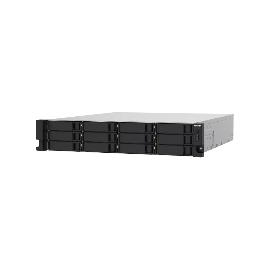 Obrázek produktu QNAP TS-1232PXU-RP-4G (1,7GHz / 4GB RAM / 12x SATA / 2x 2,5GbE / 2x 10GbE SFP+ / 1x PCIe / 2x zdroj)