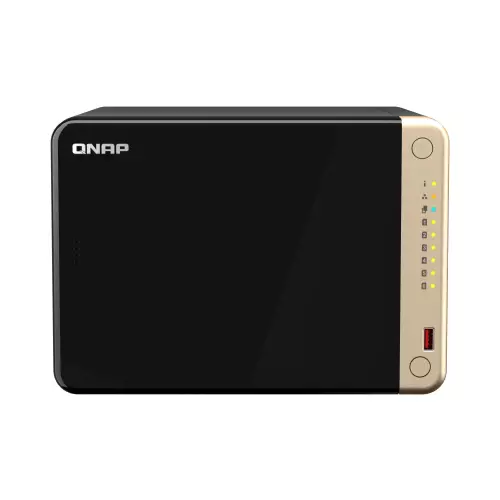 obrázek produktu QNAP TS-664-8G (4core 2,9GHz, 8GB RAM, 6xSATA, 2x M.2 NVMe slot, 1xPCIe, 1xHDMI 4K, 2x2,5GbE, 4xUSB)