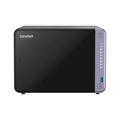 obrázek produktu QNAP TS-632X-4G (4core 2GHz, 4GB RAM, 6x SATA, 1x PCIe slot, 2x 2,5GbE, 2x 10GbE SFP+, 2x USB 3.2)