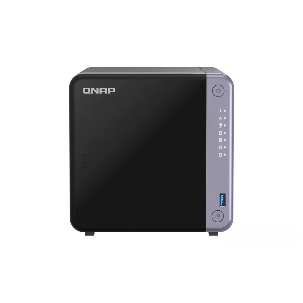 Obrázek produktu QNAP TS-432X-4G (4core 2GHz, 4GB RAM, 4x SATA, 1x PCIe slot, 2x 2,5GbE, 1x 10GbE SFP+, 2x USB 3.2)