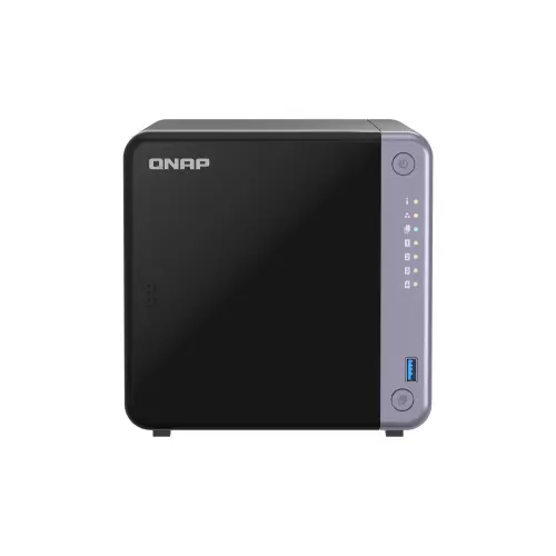 obrázek produktu QNAP TS-432X-4G (4core 2GHz, 4GB RAM, 4x SATA, 1x PCIe slot, 2x 2,5GbE, 1x 10GbE SFP+, 2x USB 3.2)