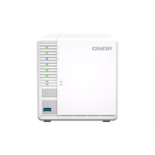 obrázek produktu QNAP TS-364-8G (4core 2,9GHz, 8GB RAM, 3x SATA, 2x M.2 NVMe sloty, 3x USB, 1x 2,5GbE, 1x HDMI 1.4b)