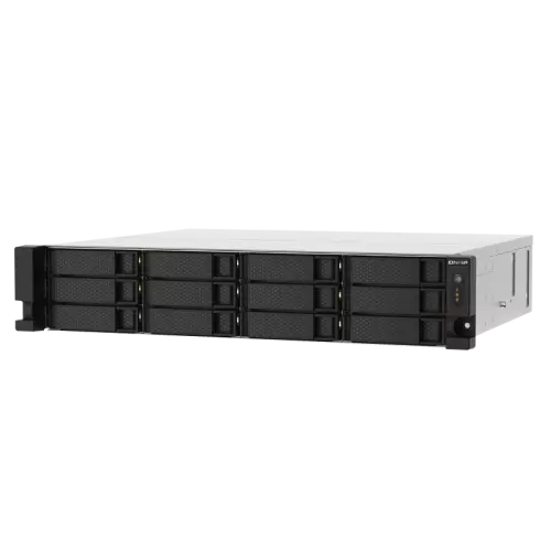 obrázek produktu QNAP TS-1273AU-RP-8G (Ryzen V1500B 2,2GHz / 8GB RAM / 12x SATA / 2x 2,5GbE / 2x PCIe / 2x zdroj)