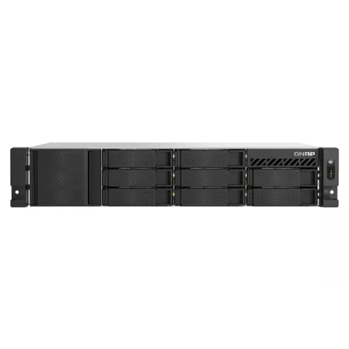 obrázek produktu QNAP TS-855eU-RP-8G (8core 2,8GHz, 8GB RAM, 8x SATA, 2x 2,5GbE, 2x M.2 NVMe, 2x PCIe, malá hloubka)