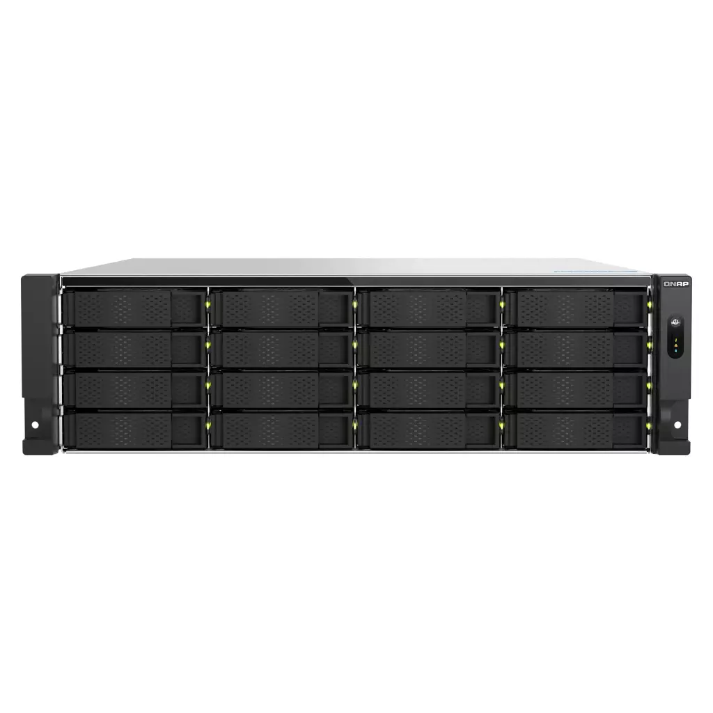 Obrázek produktu QNAP TS-h1677AXU-RP-R7-32G (Ryzen Pro 5,3GHz, ZFS, 32GB DDR5 RAM, 16x SATA, 2x 2,5GbE, 2x 10GbE)