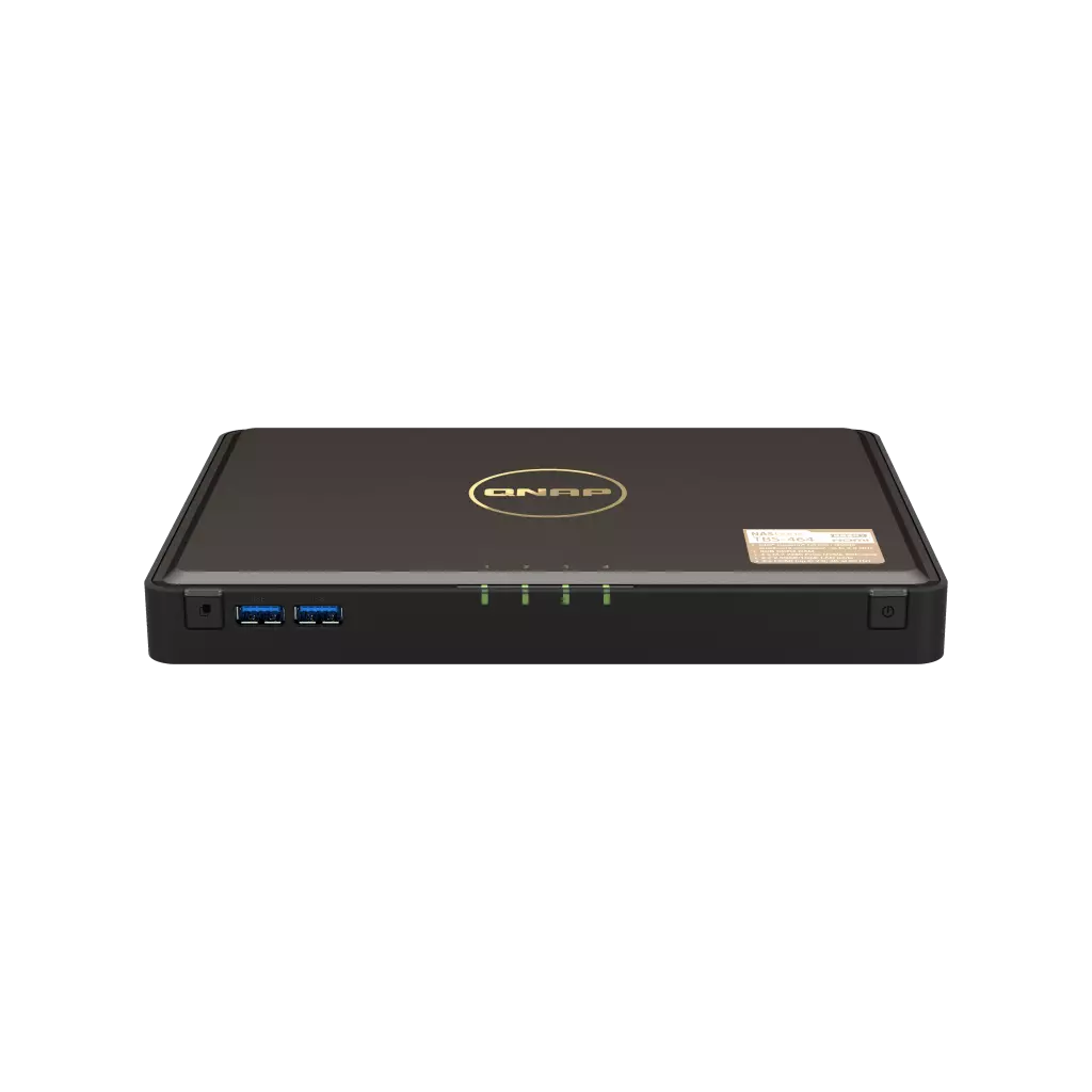 Obrázek produktu QNAP TBS-464-8G (4core 2,9GHz, 8GB RAM DDR4, 4x M.2 NVMe slot, 2x 2,5GbE, 5x USB, 2x HDMI 2.0 4K)