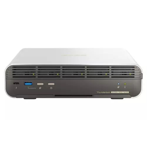 obrázek produktu QNAP TBS-h574TX-i5-16G (12core, 16GB RAM, 5x E1.S/M.2 slot, 1x 2,5GbE, 1x 10GbE, 2x Thunderbolt 4)