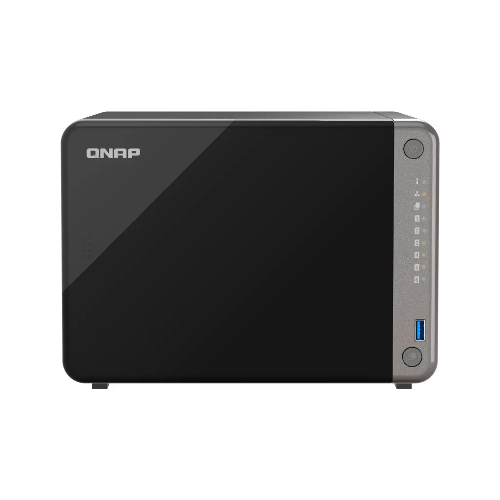 Obrázek produktu QNAP TS-AI642-8G (8core CPU, 8GB RAM, 6x SATA, 2x M.2 NVMe, 1x PCIe, 2x HDMI 4K, 1x 2,5GbE, 2x GbE)