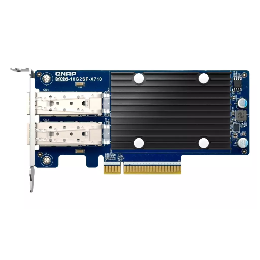 Obrázek produktu QNAP QXG-10G2SF-X710 - 2x 10GbE SFP+, PCIe Gen3 x8
