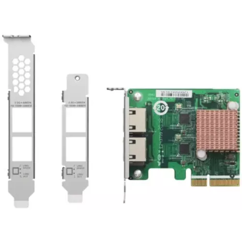 obrázek produktu QNAP QXG-2G2T-I225 - 2,5GbE (2 porty) PCIe karta pro PC i NAS