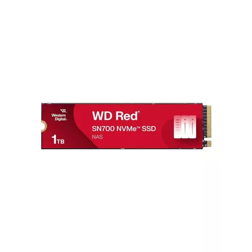 obrázek produktu QNAP WD, SSD, Red SN700, PCIe NVMe Gen3, M.2 2280, 1TB, WDS100T1R0C