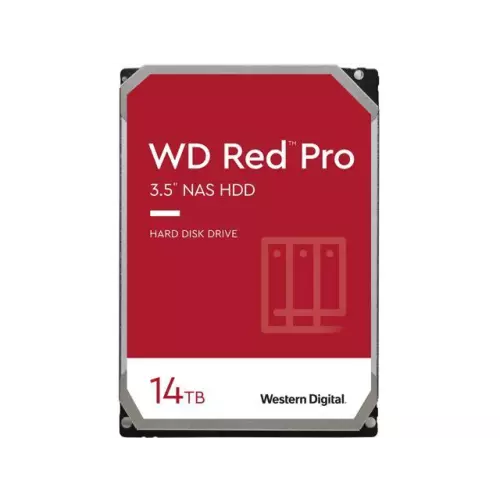 obrázek produktu QNAP WD, HDD, Red Pro, SATA III, 3.5-inch, 14TB, WD142KFGX