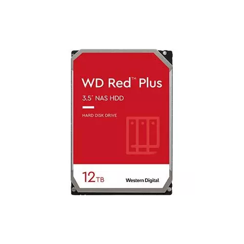 obrázek produktu QNAP WD, HDD, Red Plus, SATA III, 3.5-inch, 12TB, WD120EFGX