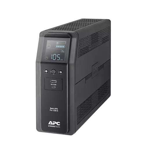 obrázek produktu APC Back UPS Pro BR 1200VA, Sinewave,8 Outlets, AVR, LCD interface