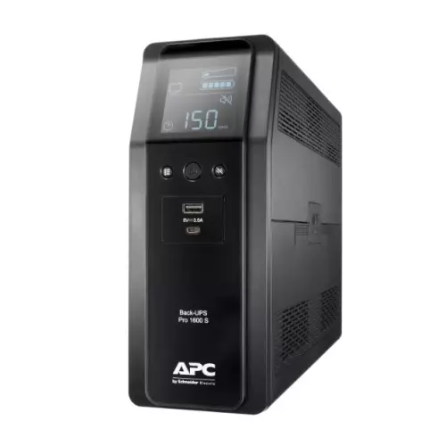 obrázek produktu APC Back UPS Pro BR 1600VA, Sinewave,8 Outlets, AVR, LCD interface