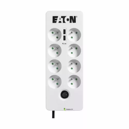 obrázek produktu Eaton Přepěťová ochrana Protection Box 8 Tel USB FR